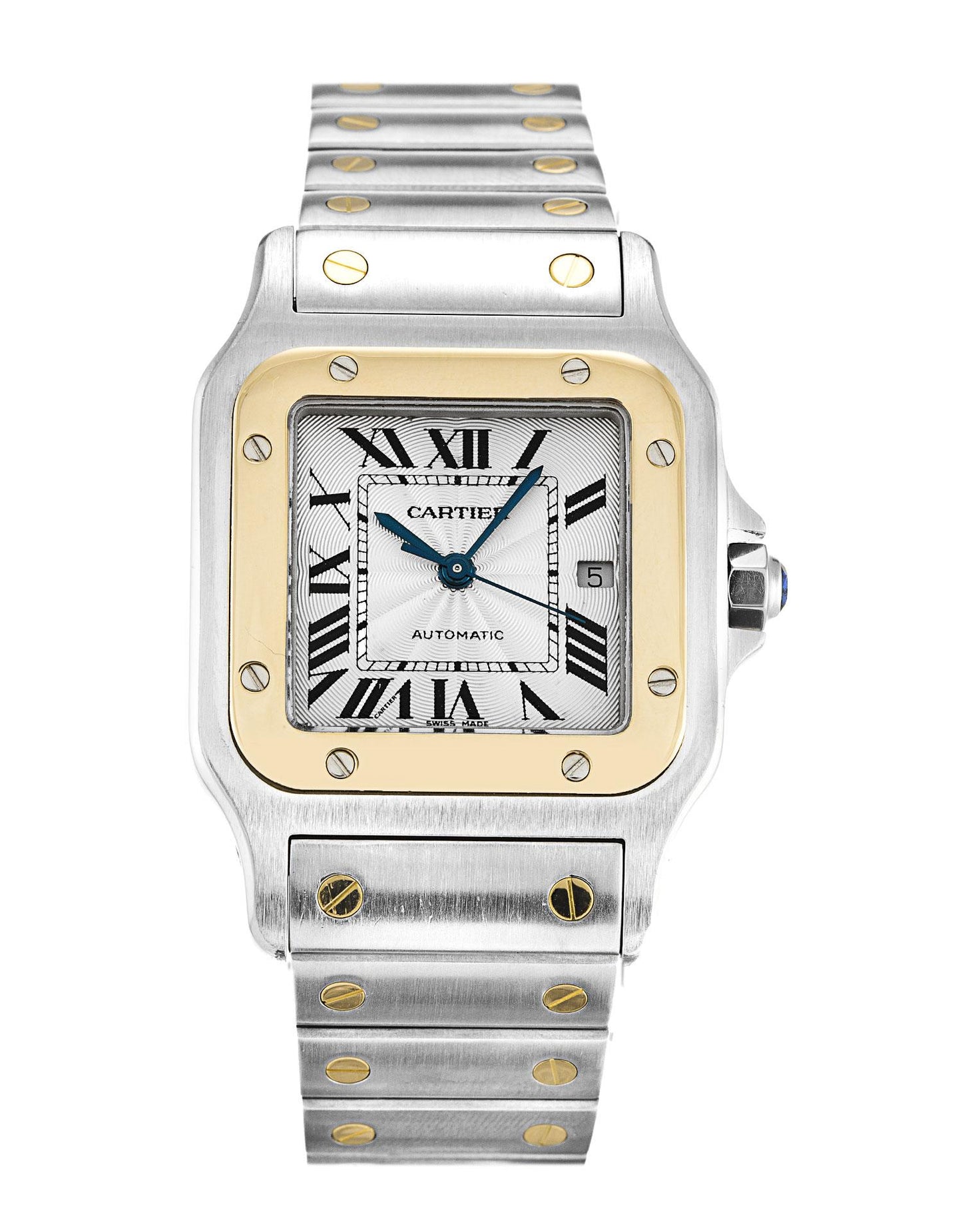 Small 28mm Two-Tone Stainless Steel & Gold (White Dial) – Luxury Watch