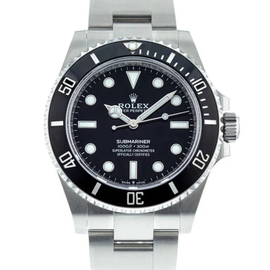 Sports Watch Black Dial no cyclops (Black Dial) - Luxury Watch