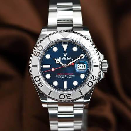 Boat-Masters Rhodium Oyster - Luxury Watch