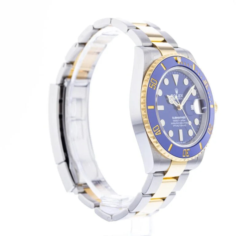 Submarine 41mm Stainless Steel Two-Tone Blue (Bluesy) - Luxury Watch