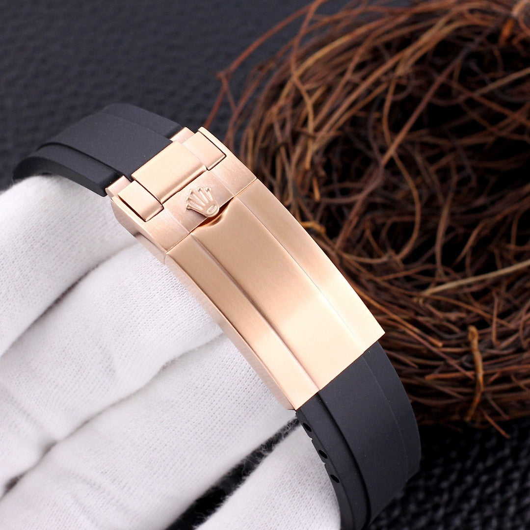Rose Gold Rubber (Rose Dial) - Luxury Watch
