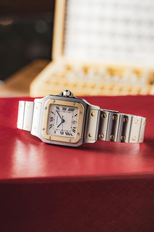 Small 31mm Two-Tone Stainless Steel & Gold (White Dial) – Luxury Watch