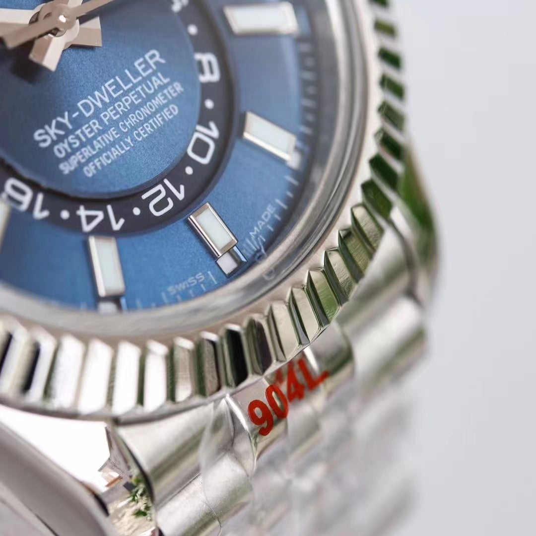 Stainless Steel Jubilee (Blue Dial) - Luxury Watch