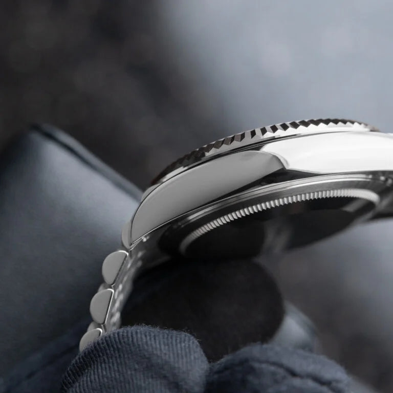 Skyscraper Stainless Steel Jubilee (Black Dial) - Luxury Watch