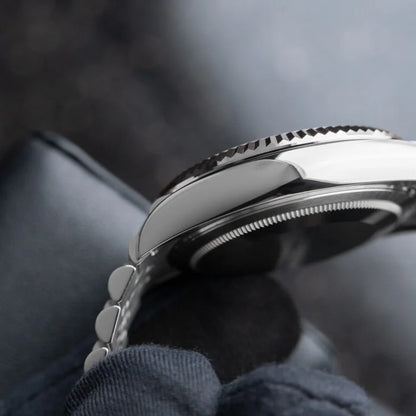 Skyscraper Stainless Steel Jubilee (Black Dial) - Luxury Watch