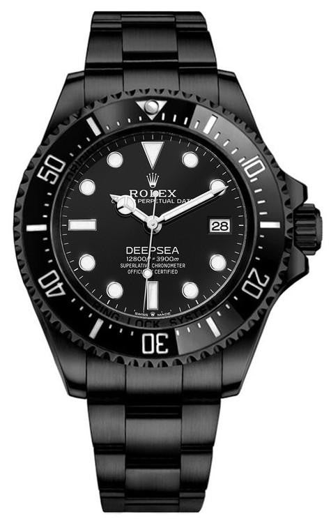 42mm Diver blacked Diver Watch Black Dial- Luxury Watch