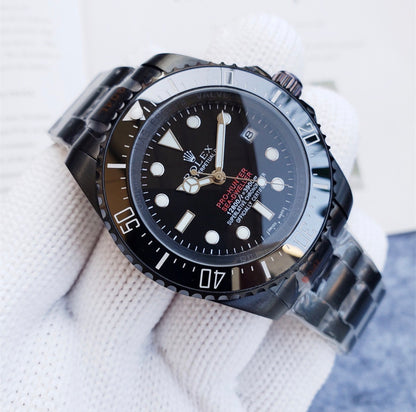 42mm Diver blacked Diver Watch Black Dial- Luxury Watch