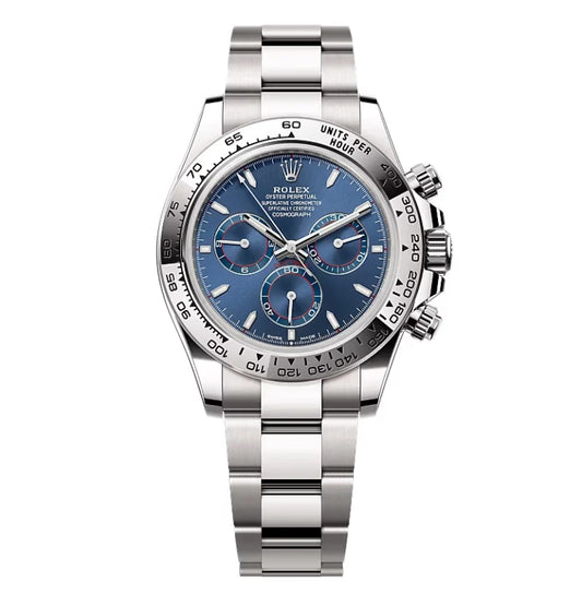 Daytova White Gold (Blue Dial) - Luxury Watch