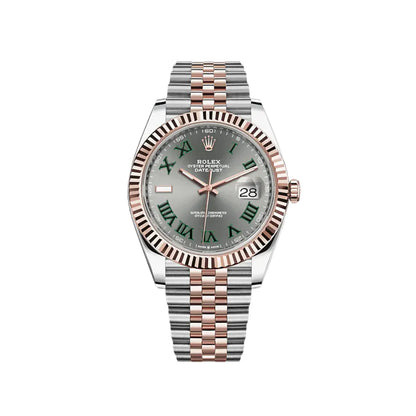 41mm Everose Gold and Steel (Roman Numeral Dial) - Luxury Watch