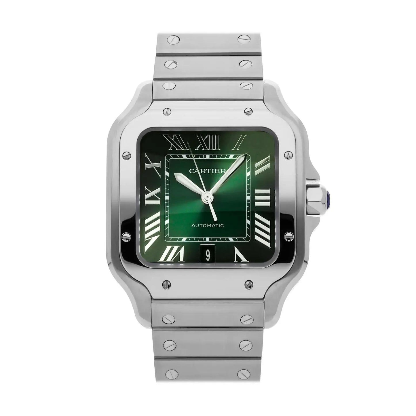 Large Stainless Steel 41mm (Green Dial) – Luxury Watch