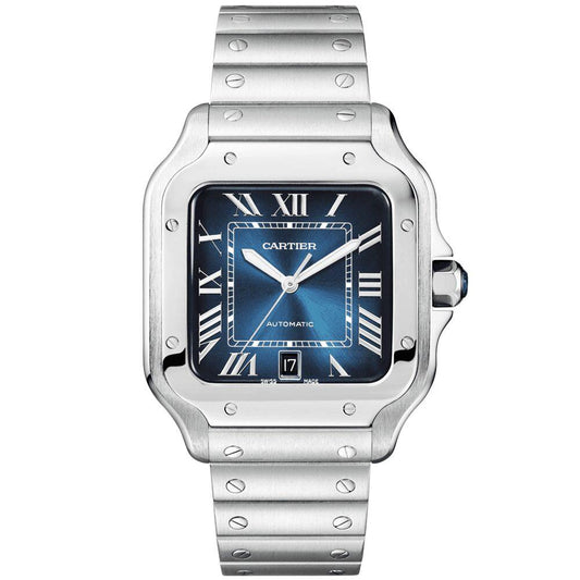 Large Stainless Steel 41mm (Blue Dial) – Luxury Watch