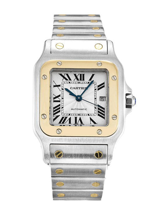 Small 28mm Two-Tone Stainless Steel & Gold (White Dial) – Luxury Watch