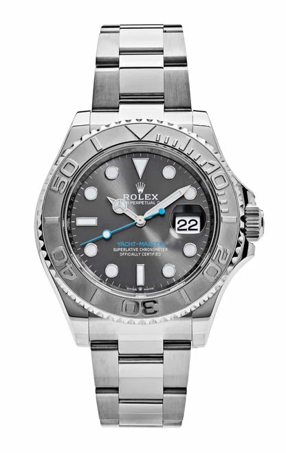 Boat-Masters Rhodium Oyster - Luxury Watch