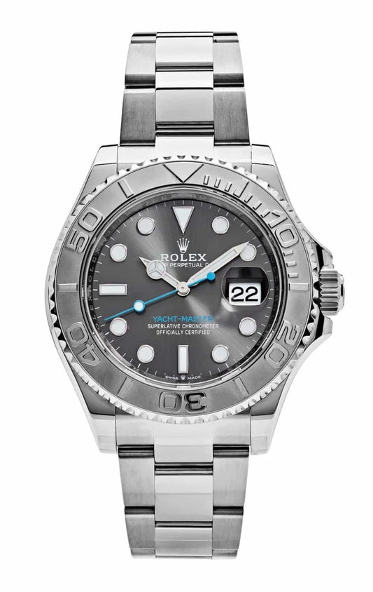 Boat-Masters Rhodium Oyster - Luxury Watch