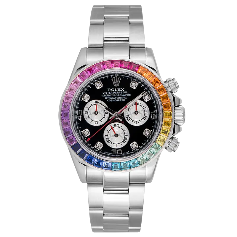 Cosmograph Daytova Stainless Steel (Rainbow) - Luxury Watch