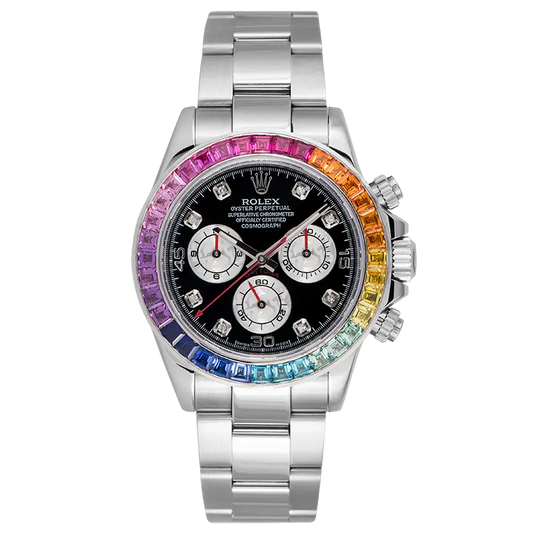 Cosmograph Daytova Stainless Steel (Rainbow) - Luxury Watch