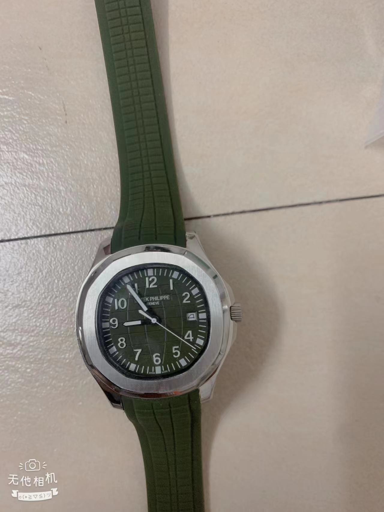Stainless Steel 41mm Green Rubber (black Dial) - Luxury Watch