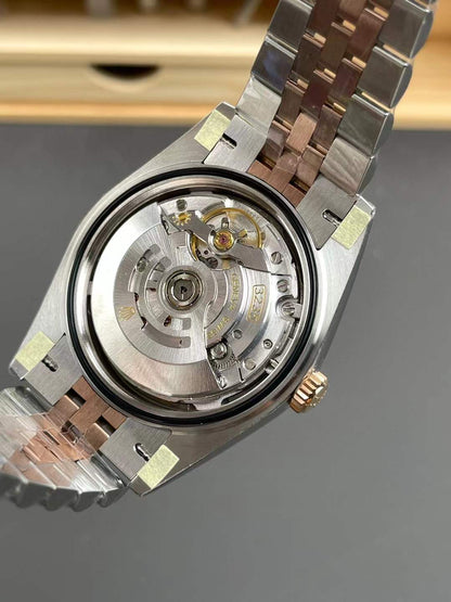 41mm Everose Gold and Steel (Roman Numeral Dial) - Luxury Watch