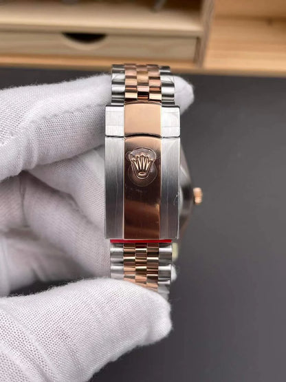41mm Everose Gold and Steel (Roman Numeral Dial) - Luxury Watch