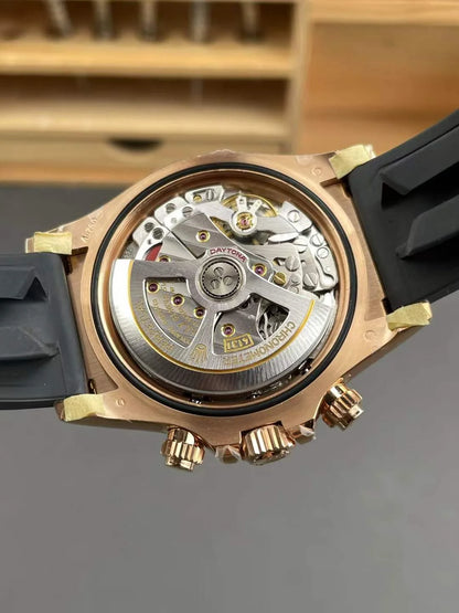 Rose Gold Rubber (Rose Dial) - Luxury Watch