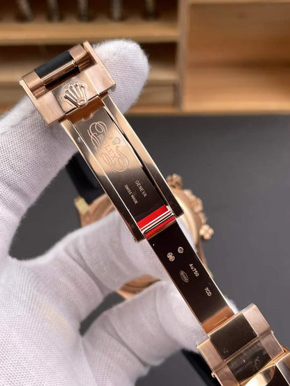 Rose Gold Rubber (Rose Dial) - Luxury Watch