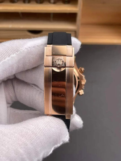 Rose Gold Rubber (Rose Dial) - Luxury Watch
