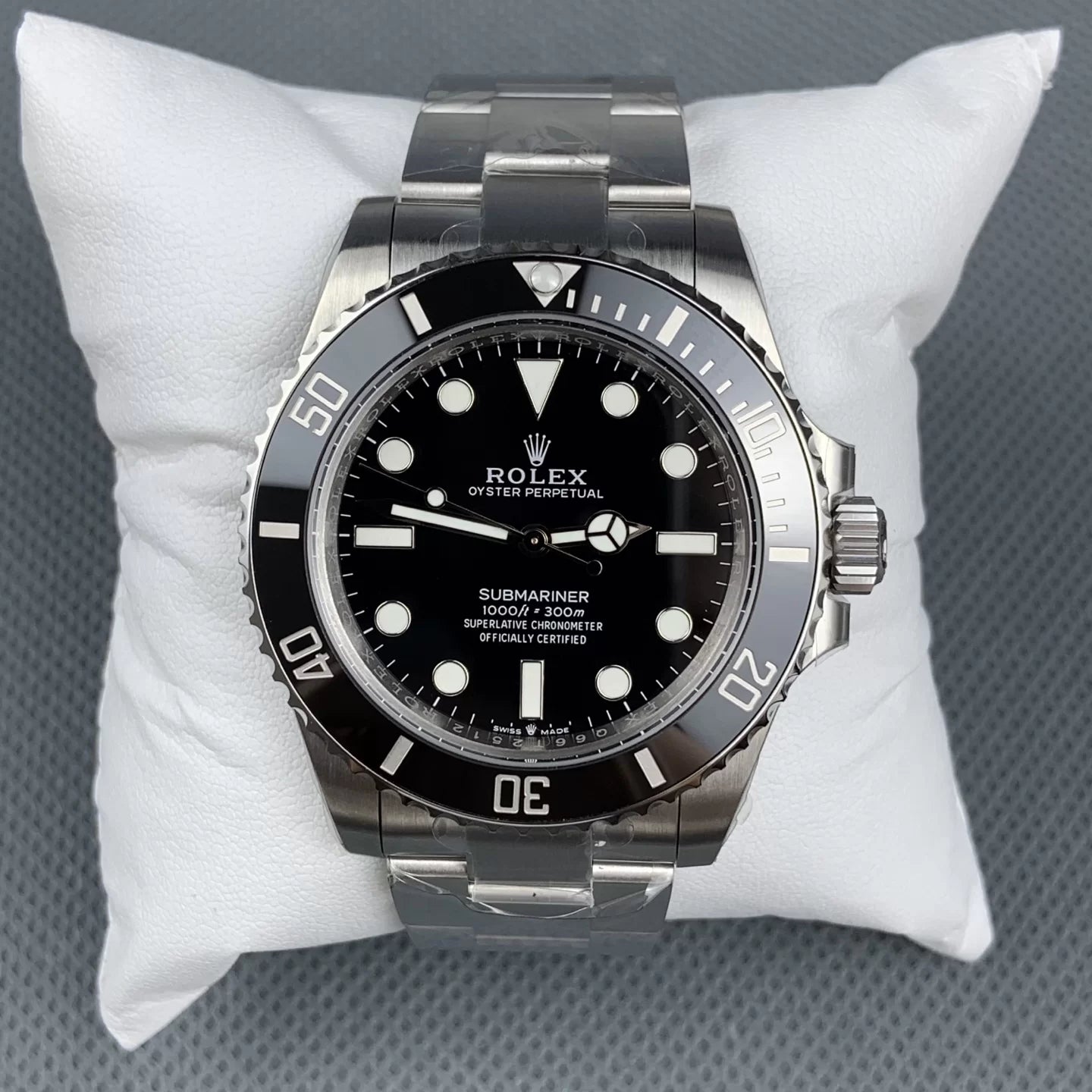 Sports Watch Black Dial no cyclops (Black Dial) - Luxury Watch