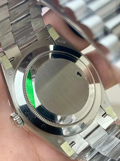 Stainless Steel Day week 40 Black Dial - Luxury Watch