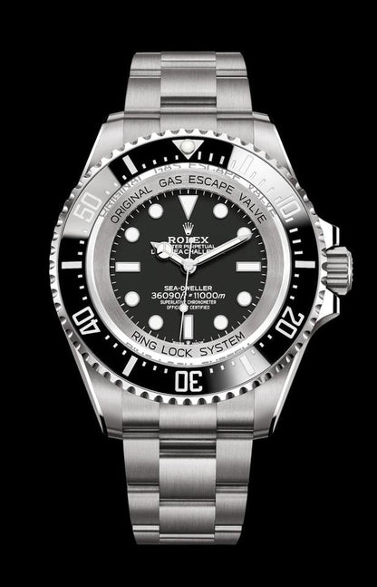 50mm Deep Diver Black Dial - Luxury Watch