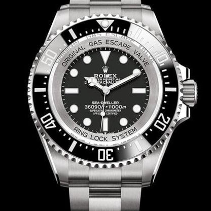 50mm Deep Diver Black Dial - Luxury Watch