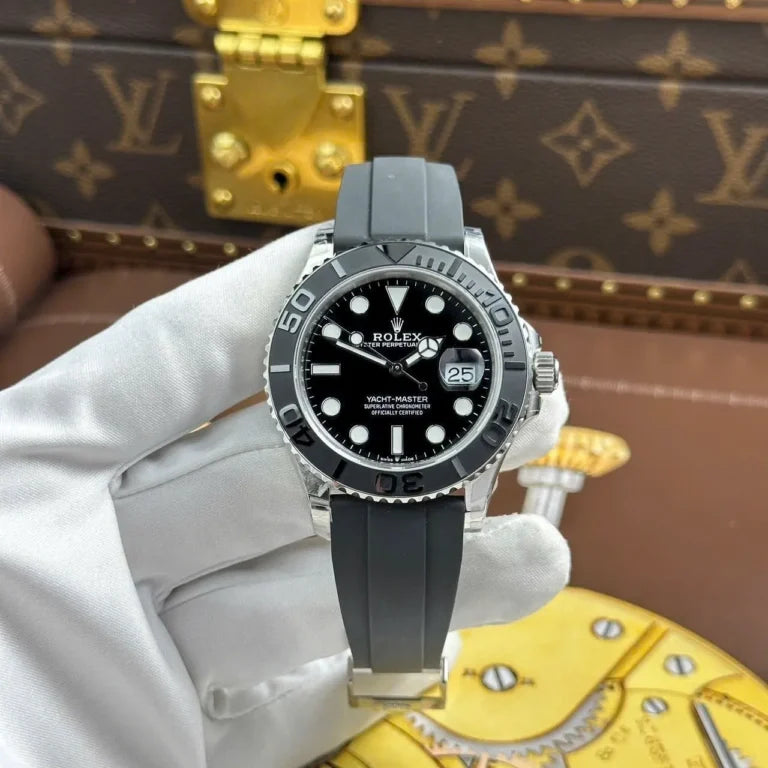 Boat‑Masters Stainless Steel Oysterflex (Rubber) - Luxury Watch