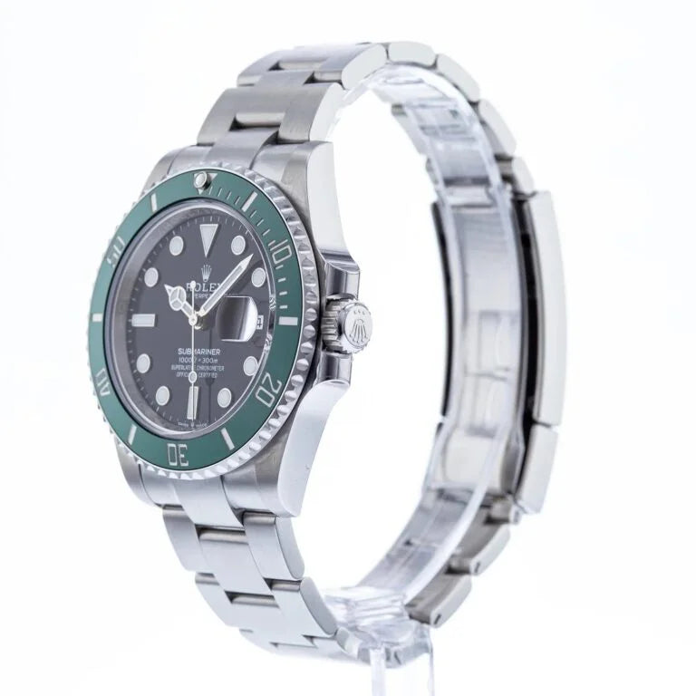 Submarine Stainless Steel Green Ceramic (Starbucks) - Luxury Watch