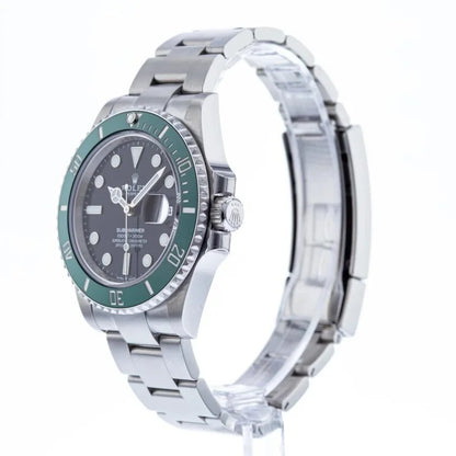Submarine Stainless Steel Green Ceramic (Starbucks) - Luxury Watch