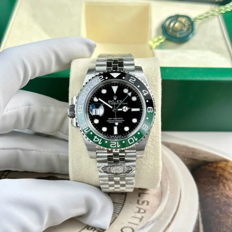 ZMT-Master II Green Bezel Jubilee (Sprite) - Luxury Watch