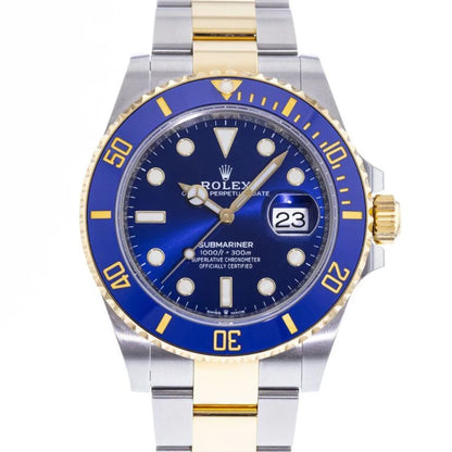 Submarine 41mm Stainless Steel Two-Tone Blue (Bluesy) - Luxury Watch