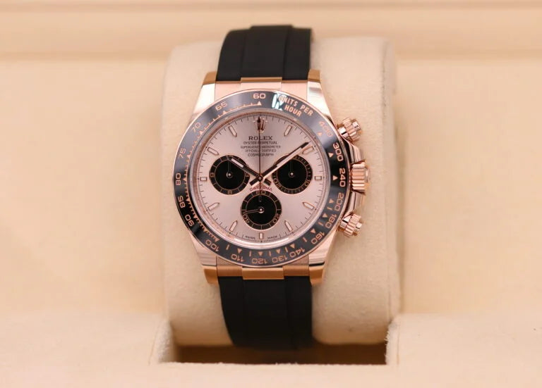 Daytova Rose Gold Oysterflex (Rose Dial) - Luxury Watch