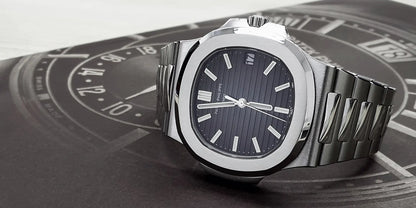 P-P Stainless Steel 41mm (Black Dial) - Luxury Watch