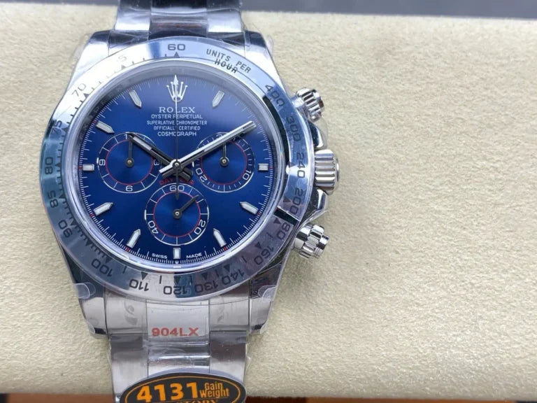 Daytova White Gold (Blue Dial) - Luxury Watch