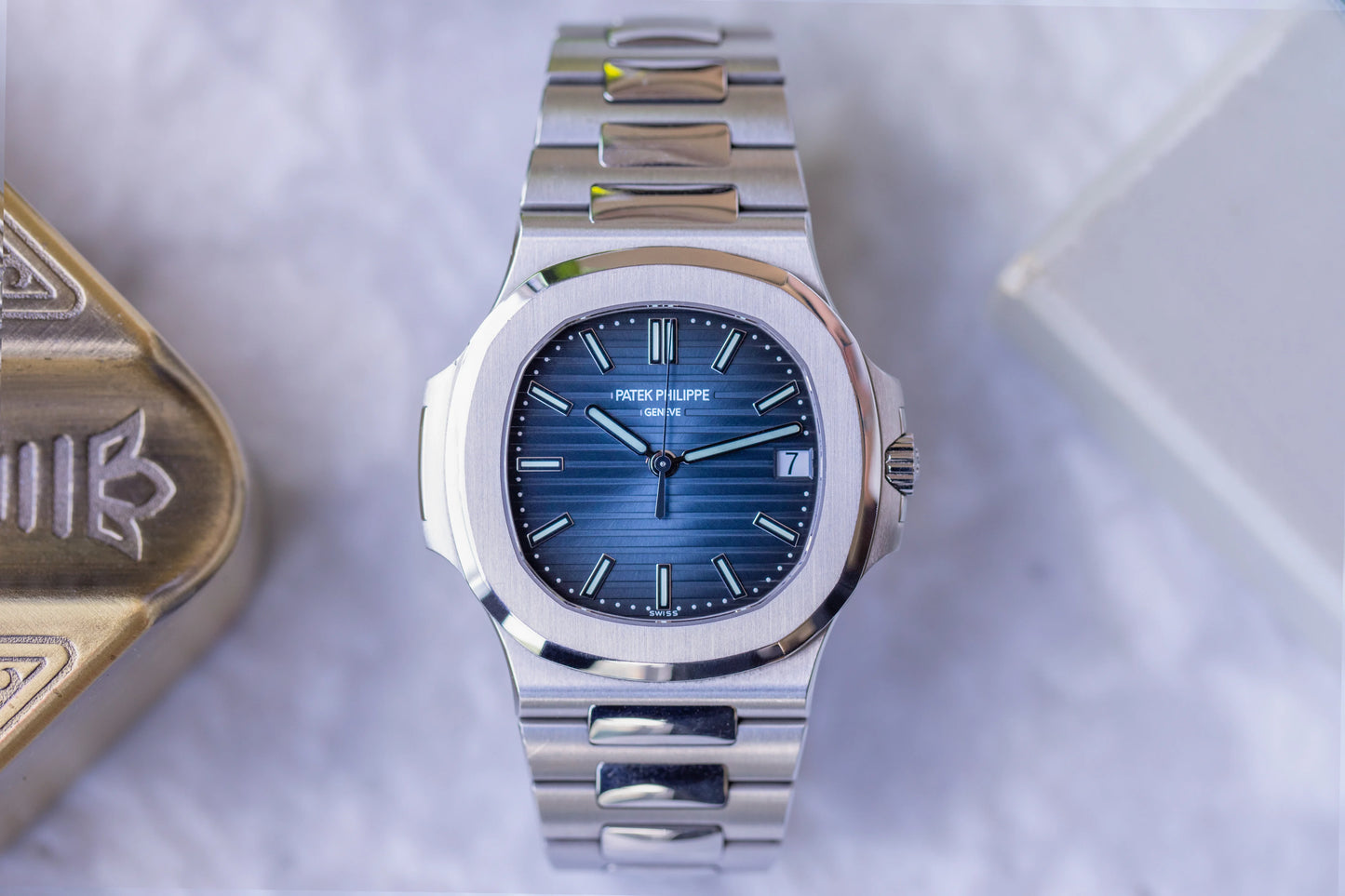 P-P Stainless Steel 41mm (Blue Dial) - Luxury Watch