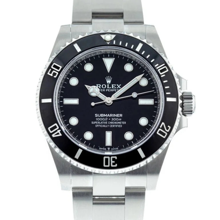 Submarine Black Dial No-Date (Black Dial) - Luxury Watch