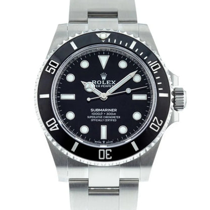 Submarine Black Dial No-Date (Black Dial) - Luxury Watch