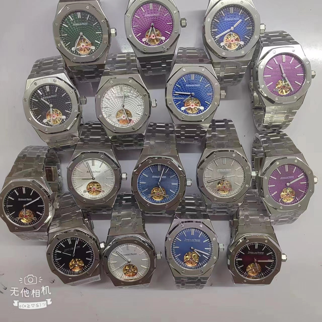 Sports Watch Open work Dial Stainless Steel - Luxury Watch