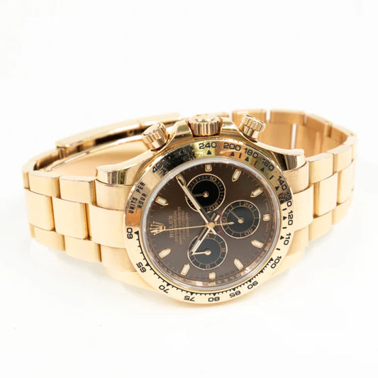 Ceramic Race Watch Everose gold (Chocolate Dial) - Luxury Watch