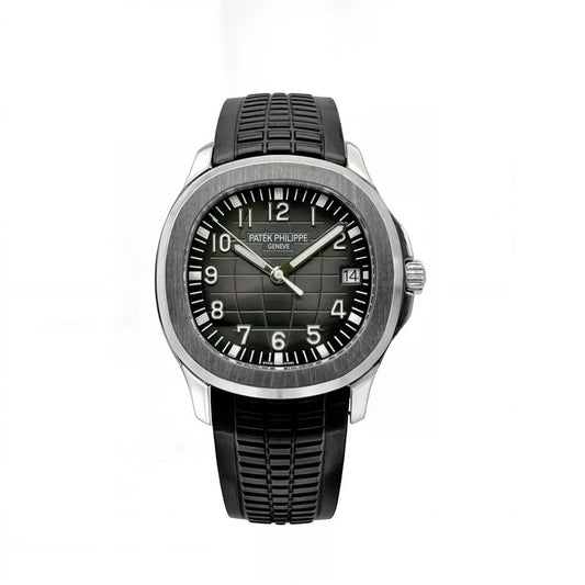 Stainless Steel 41mm Rubber (black Dial) - Luxury Watch