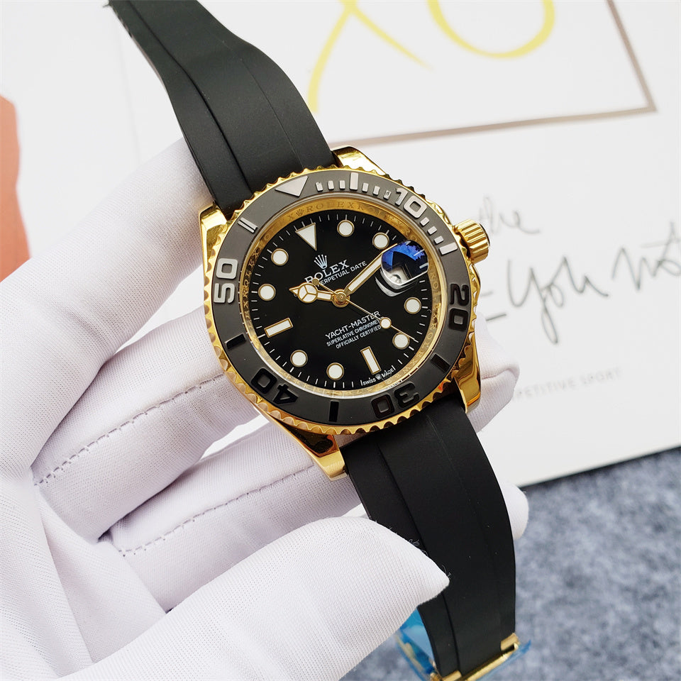 Level I Yellow Gold (Rubber) - Luxury Watch