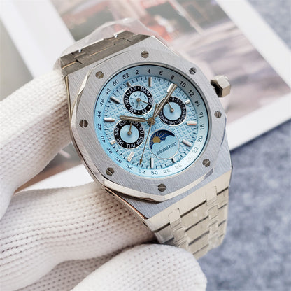 Stainless Steel 41mm (Blue Moon dial) - Luxury Watch