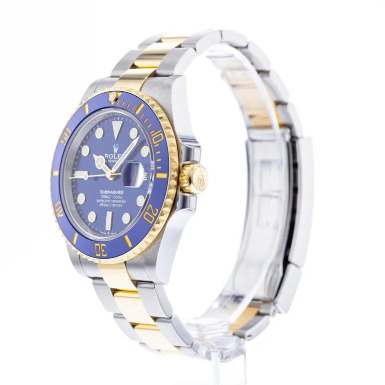 Submarine 41mm Stainless Steel Two-Tone Blue (Bluesy) - Luxury Watch