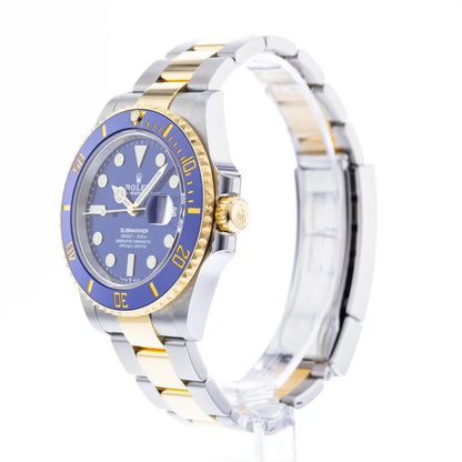 Submarine 41mm Stainless Steel Two-Tone Blue (Bluesy) - Luxury Watch