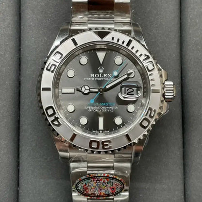 Boat-Masters Rhodium Oyster - Luxury Watch