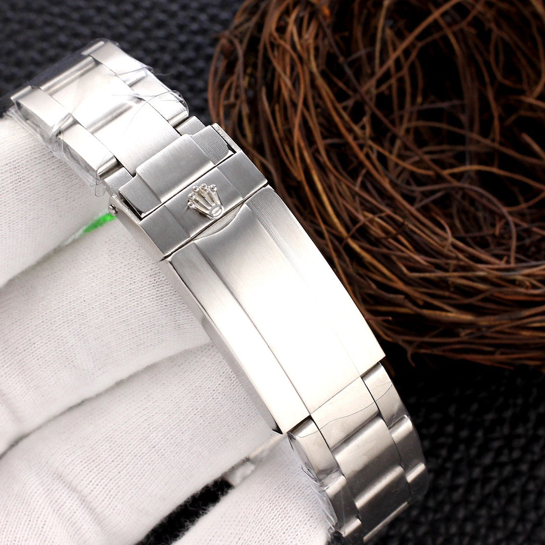 Sports Watch Stainless Steel Green Ceramic (Green Dial) - Luxury Watch